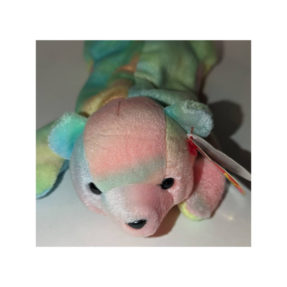 Ty Beanie Babies Sammy the Ty-Die Bear Mint New - Picture 2 of 6